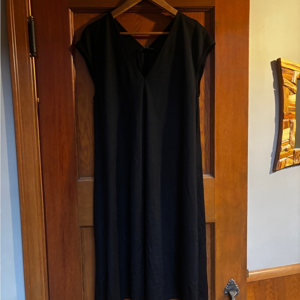 Zara Black Midi Dress size medium